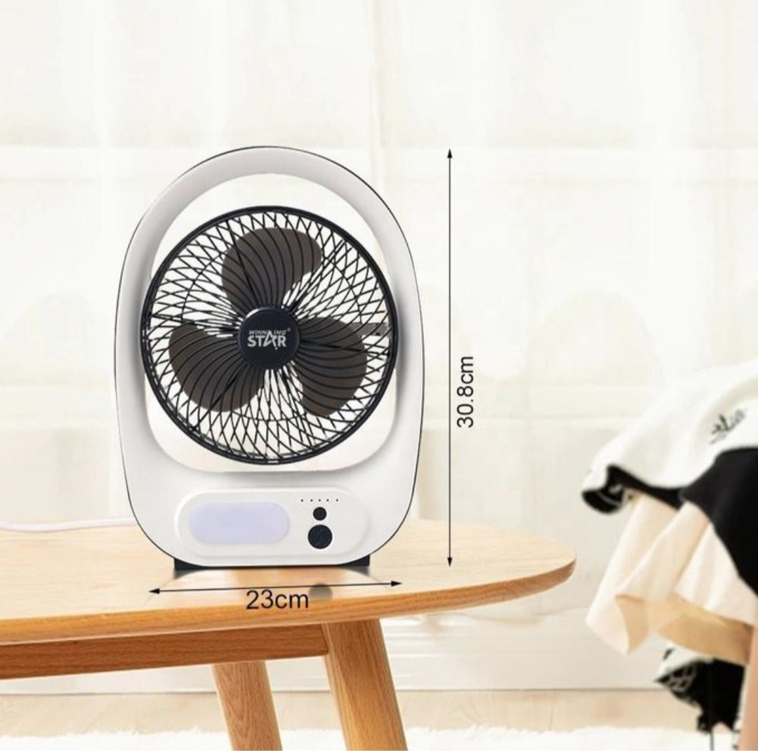 RECHARGEABLE TABLE FAN