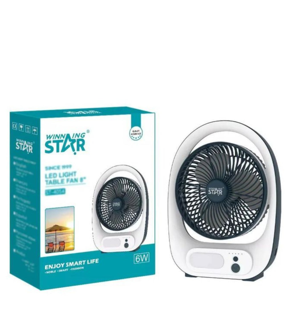 RECHARGEABLE TABLE FAN